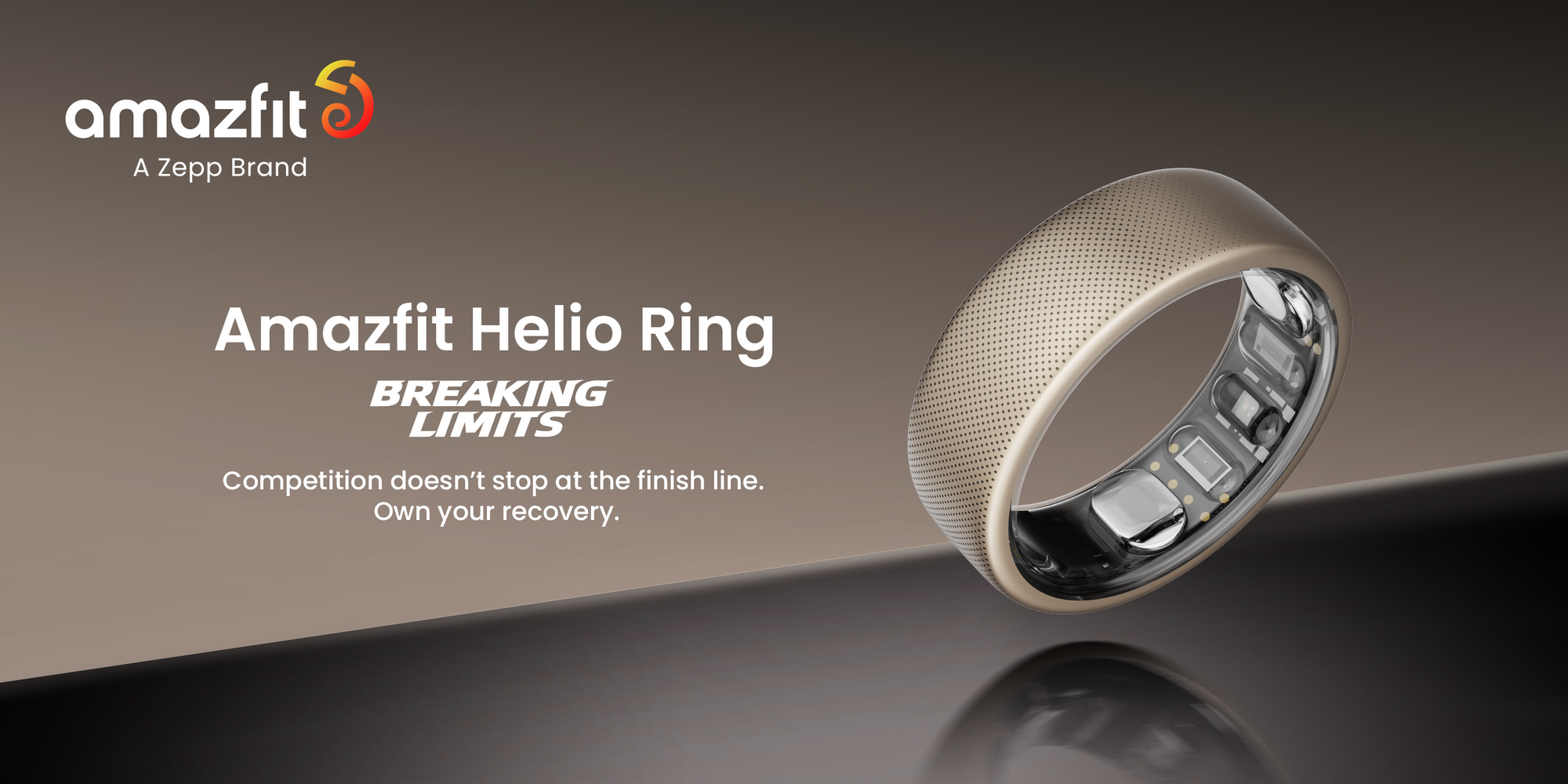 2024年下半期の戦略製品「Amazfit Helio Ring」国内初公開